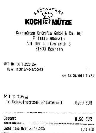 eudp Hffner Kochmtze Restaurant
